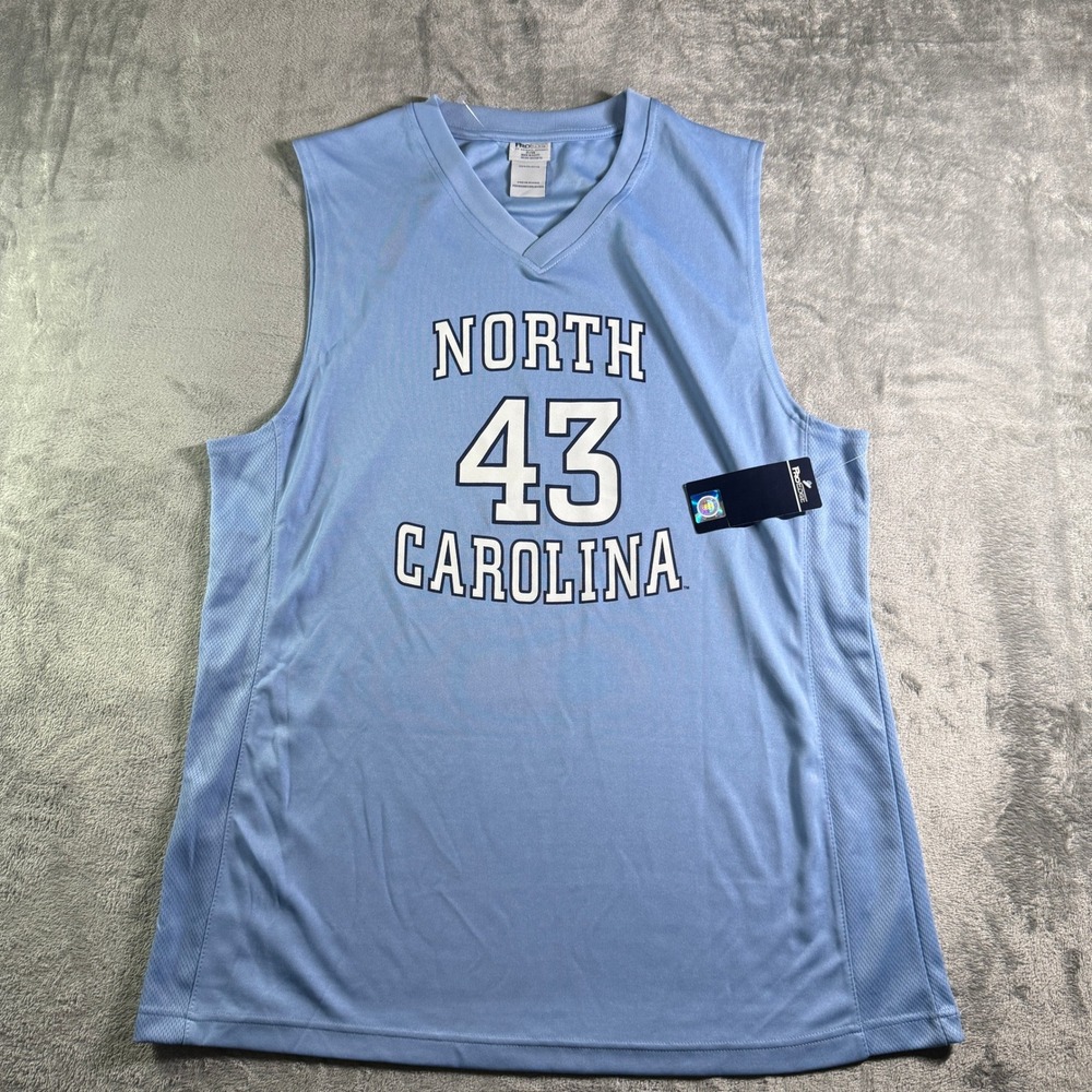 Pro Edge North Carolina Jersey #43 Sleeveless Basketball XL/XG